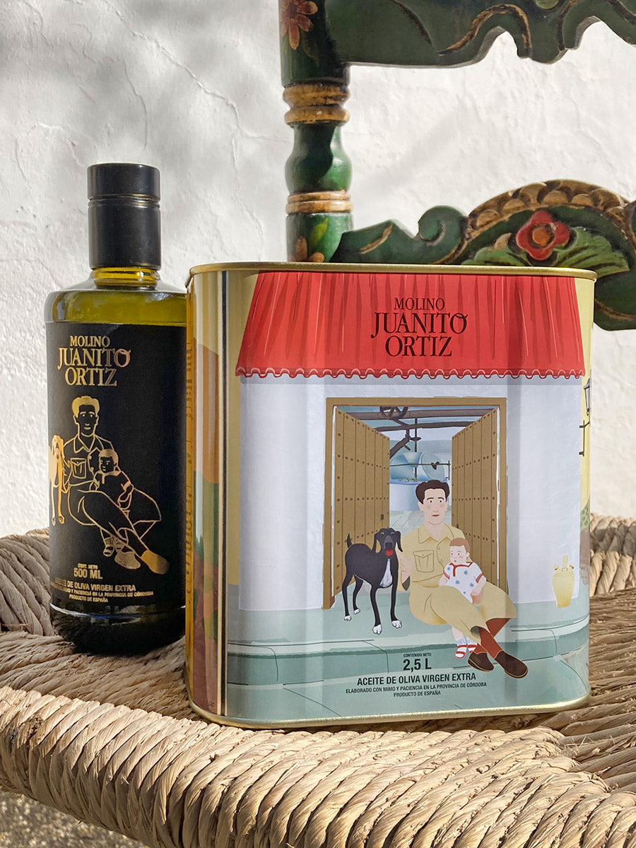 Aceite de Oliva Virgen Extra 2,5 L – Molino Juanito Ortiz, Cosecha Temprana
