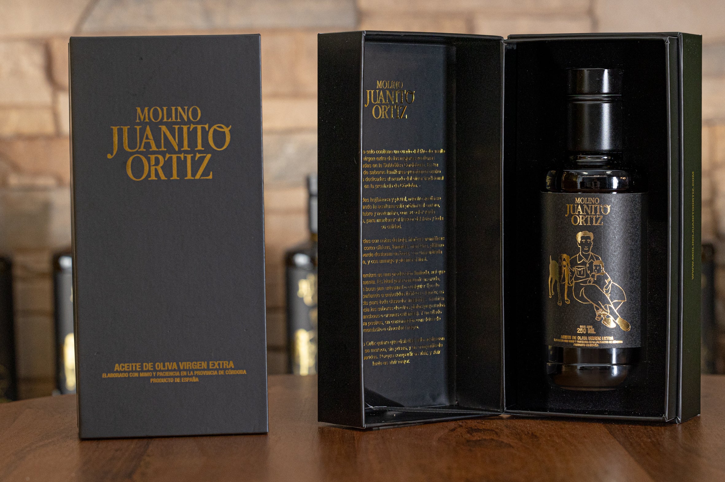 Aceite de Oliva Virgen Extra 250 ml – Molino Juanito Ortiz, Cosecha Temprana